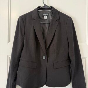 Black blazer with single button Liz Claiborne size 6